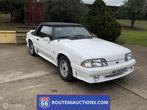 Ford Mustang Cabriolet Foxbody | 1989 | Route 66 Auctions, Auto's, Oldtimers, Overige carrosserieën, Zwart, Bedrijf, Handgeschakeld