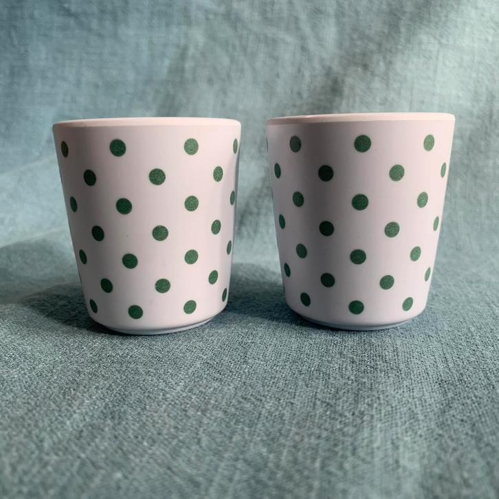 2 eierdoppen van strawberry & applepie melamine, Huis en Inrichting, Keuken | Servies, Nieuw, Overige stijlen, Overige materialen