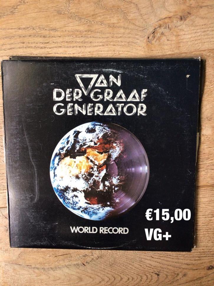 Van Der Graaf Generator- world record, Cd's en Dvd's, Vinyl | Rock, Gebruikt, Progressive, Overige formaten, Ophalen