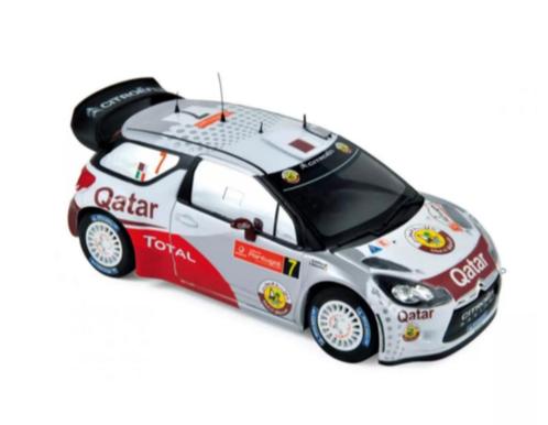 Citroen DS3 WRC Rallye Portugal 2012 1/18 NOREV ref. 181558, Hobby en Vrije tijd, Modelauto's | 1:18, Nieuw, Auto, Norev, Verzenden