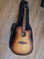 Gitaar z.g.a.n. met steun en stemsysteem, Ophalen, Zo goed als nieuw, Western- of Steelstringgitaar, Met (piezo-)element