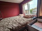 2 persoons hemelbed 200×200 zonder Matras nieuw in doos., Huis en Inrichting, Slaapkamer | Bedden, Ophalen, Zwart, Metaal, Nieuw