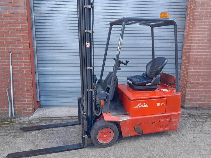 Linde E15z Elektrische Heftruck 2007, Zakelijke goederen, Machines en Bouw | Heftrucks en Intern transport, Heftruck, Elektrisch