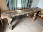 Werkbank Hout Winkel Vintage Industrieel, Ophalen, Gebruikt