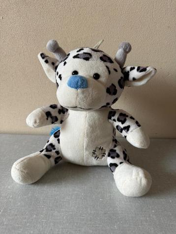 NIEUWE knuffel KOE van Smile toys blauwe neus en staart  beschikbaar voor biedingen