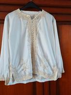 Witte blouse met borduursel  Vinted kebaya, Maat 38/40 (M), Wit, Ophalen of Verzenden, Geen merk