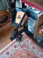 Mooie Hertog-Jan lantaarn  Voor in de Mancave of schutting, Verzamelen, Biermerken, Ophalen, Reclamebord, Plaat of Schild, Hertog Jan