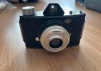 Vintage Agfa Click-II Camera met lederen tas, Audio, Tv en Foto, Fotocamera's Analoog, Ophalen of Verzenden, Gebruikt, Compact