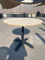 Ronde tafel meubilair horeca, Tuin en Terras, Ophalen, Gebruikt, Rond, Aluminium