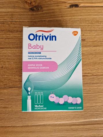 Nieuwe otrivin neusdruppels baby