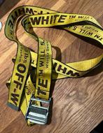 Off white belt, Kleding | Heren, Riemen en Ceinturen, Ophalen of Verzenden, Zo goed als nieuw, Overige kleuren, 115 cm of meer