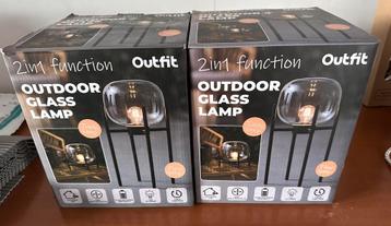 Buitenlamp - Outfit (2 stuks) beschikbaar voor biedingen