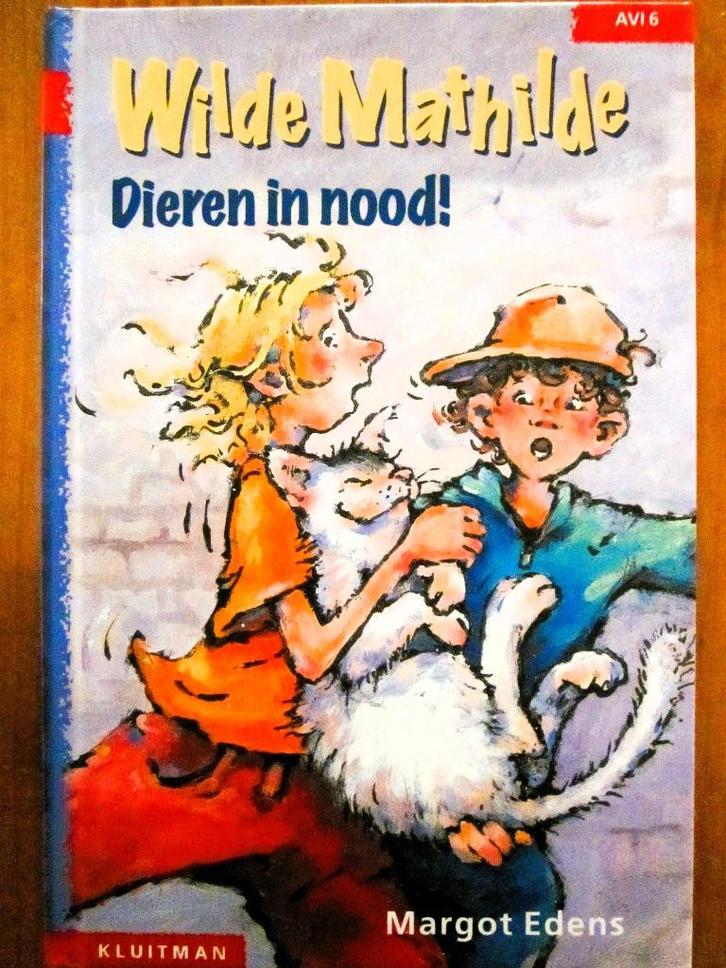 Wilde Mathilde: Dieren in nood!; Margot Edens; AVI 6, Boeken, Kinderboeken | Jeugd | onder 10 jaar, Zo goed als nieuw, Ophalen of Verzenden
