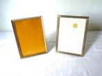 2 verzilverde fotolijstjes, jaren 70, Jyden, Overige materialen, Minder dan 50 cm, Gebruikt, Ophalen of Verzenden