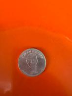 Johan Cruijff Voetbal Toptien Munt 1970, Ophalen of Verzenden, Koningin Juliana, Overige waardes, Losse munt