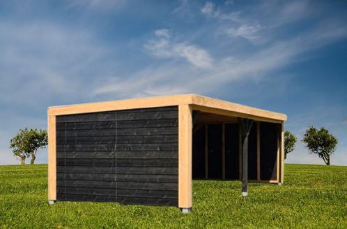 Complete schuilstal 3x6 Douglashout, Tuin en Terras, Overkappingen, Nieuw, Overige typen, Ophalen