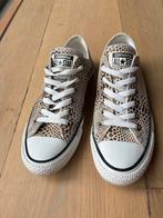 Converse All Star Leer Slangenprint Maat 38, Ophalen of Verzenden, Zo goed als nieuw, Bruin, Sneakers of Gympen