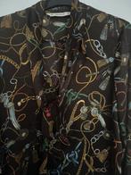 Overhemd zara, Maat 38/40 (M), Bruin, Zara, Nieuw