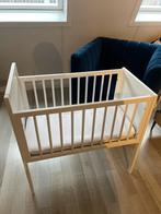 Wieg wit ZGAN met Aerosleep matras en hoeslakens, Ophalen of Verzenden, Zo goed als nieuw, Wieg