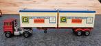 Matchbox contenerwagen, Hobby en Vrije tijd, Modelauto's | 1:50, Ophalen of Verzenden, Zo goed als nieuw, Matchbox