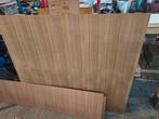 Divers plaatmateriaal gefineerd Mahonie Teak Beuken - NIEUW, Ophalen, Nieuw, Interieur en Kussens