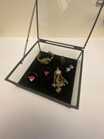 Vintage spulletjes oa 80er jaren oorbellen - armband enz., Antiek en Kunst, Ophalen of Verzenden