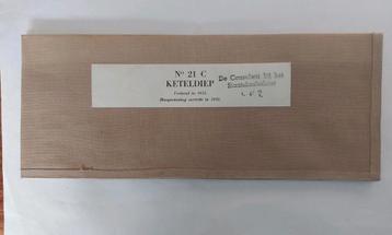 21C / Stafkaart uit 1954 Keteldiep - Kamper eiland - Ijssel beschikbaar voor biedingen