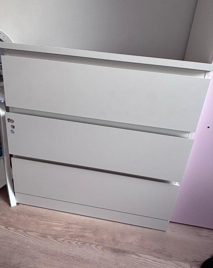 Ikea Malm ladekast - Zo goed als nieuw!, Huis en Inrichting, Kasten | Ladekasten, Zo goed als nieuw, Minder dan 100 cm, 50 tot 100 cm