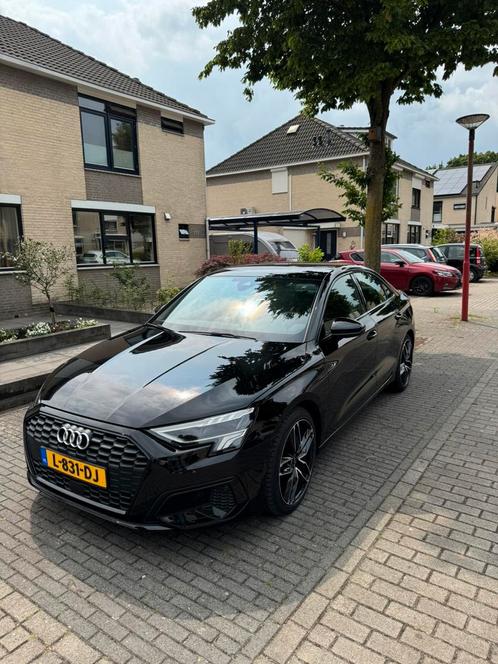 Audi A3 30 Tfsi 110pk S Tronic 2021 Zwart Business Edition, Auto's, Audi, Particulier, A3, ABS, Adaptive Cruise Control, Airbags