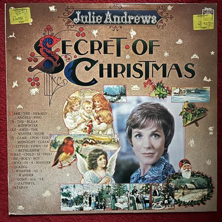 Julie Andrews collectie - Kerst LP's 5 euro/stuk, Cd's en Dvd's, Vinyl | Filmmuziek en Soundtracks, Zo goed als nieuw, 12 inch