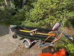 Bootje met motor, Watersport en Boten, Bootonderdelen, Ophalen of Verzenden, Gebruikt, Motorboot