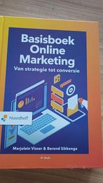 Basisboek Online Marketing - Visser & Sikkenga, Boeken, Studieboeken en Cursussen, Marjolein Visser; Berend Sikkenga, Zo goed als nieuw