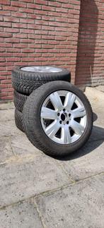 Mercedes C Klasse W204 16 inch velgen + Winterbanden Dunlop, Ophalen, Gebruikt