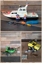 Playmobil kustwacht boot hovercraft amfibie voertuig boef, Complete set, Ophalen of Verzenden, Zo goed als nieuw