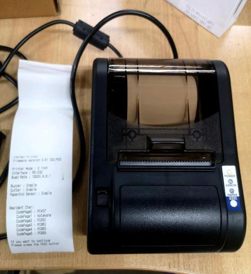 Thermische printer met mes rs232/usb, Computers en Software, Printers, Nieuw, Printer, Thermo-printer, Ophalen of Verzenden