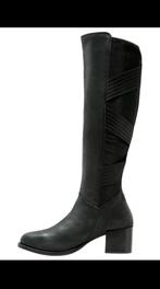 Maruti zwarte laarzen 37 sierbanden leer leder, Ophalen, Hoge laarzen, Zwart, Zo goed als nieuw