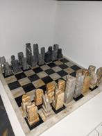 Onyx schaakspel, jaren 70 mexico handgemaakt zeldz.kleuren.., Ophalen of Verzenden