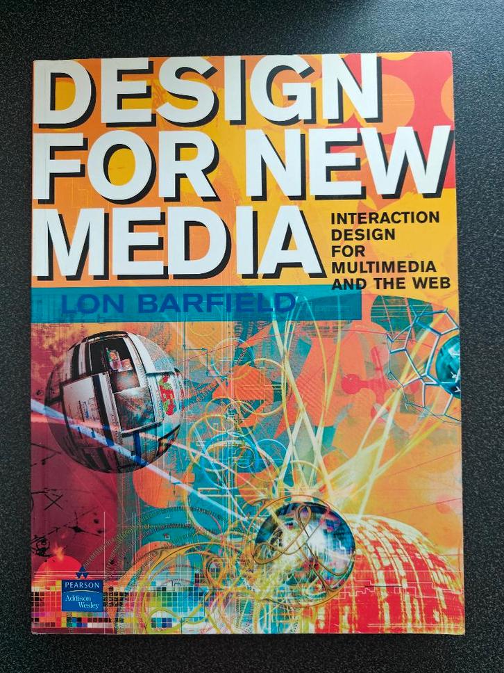 Design for new Media, Boeken, Studieboeken en Cursussen, Zo goed als nieuw, HBO, Beta, Ophalen of Verzenden