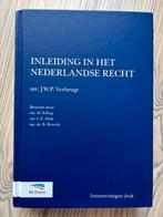 J.W.P. Verheugt - Inleiding in het Nederlandse recht, Ophalen of Verzenden, Zo goed als nieuw, J.W.P. Verheugt
