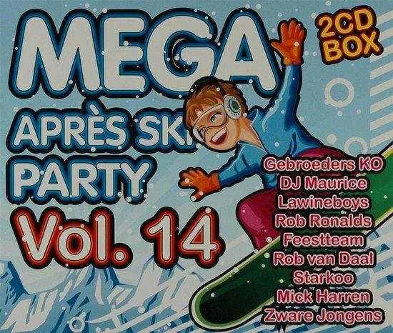 Mega Apres Ski vol 14 (2CD), Cd's en Dvd's, Cd's | Nederlandstalig, Zo goed als nieuw, Levenslied of Smartlap, Ophalen of Verzenden