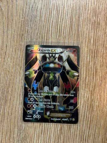 Zygarde Ex 54a/124 beschikbaar voor biedingen