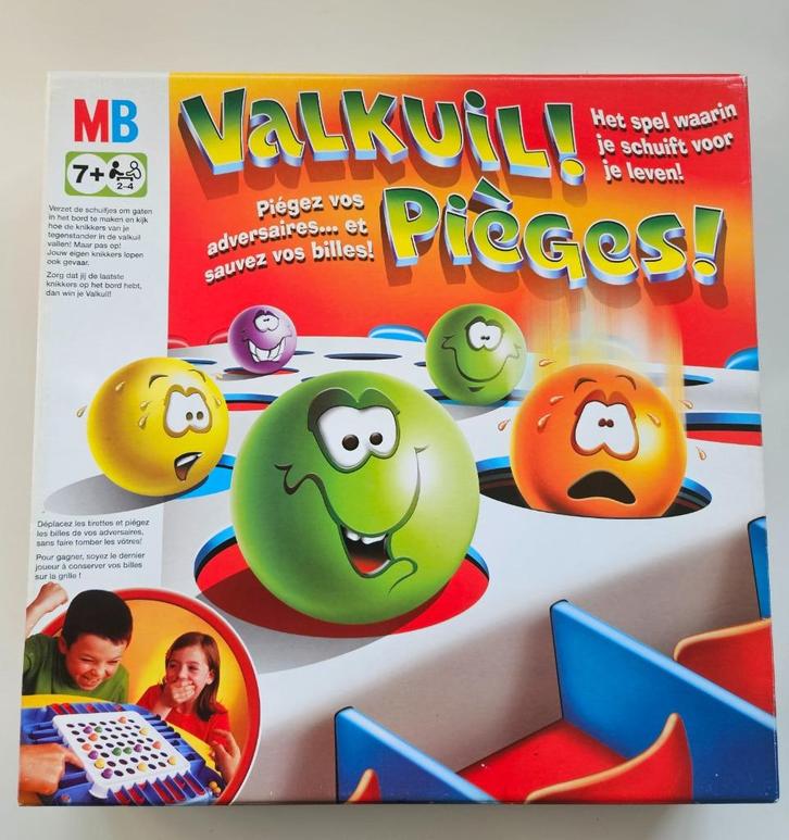 Valkuil MB, Hobby en Vrije tijd, Gezelschapsspellen | Overige, Zo goed als nieuw, Drie of vier spelers, Ophalen