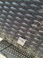4 Wicker Tuinstoelen Pure Home Collection, Ophalen, Gebruikt, Wicker