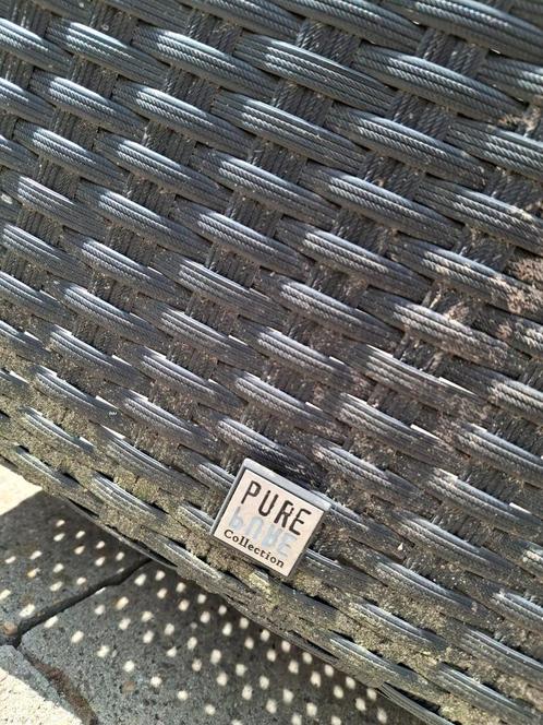 4 Wicker Tuinstoelen Pure Home Collection, Tuin en Terras, Tuinstoelen, Gebruikt, Wicker, Ophalen