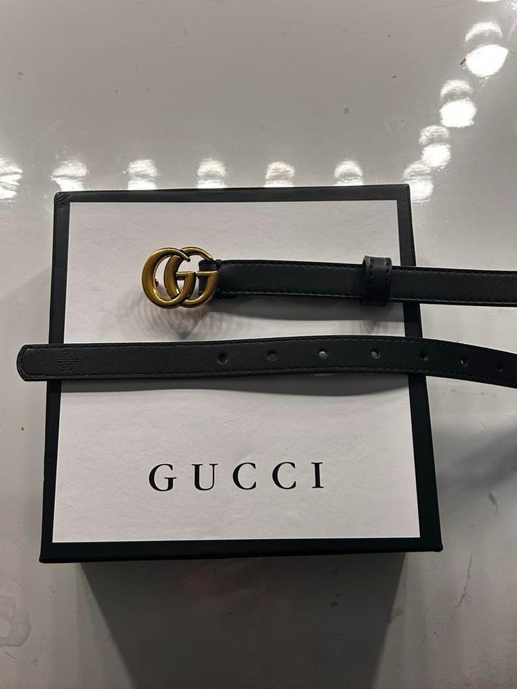 Gucci Riem - Stijlvol Accessoire, Kleding | Dames, Riemen en Ceinturen, Zo goed als nieuw, Tailleriem, 80 tot 90 cm, Minder dan 3 cm