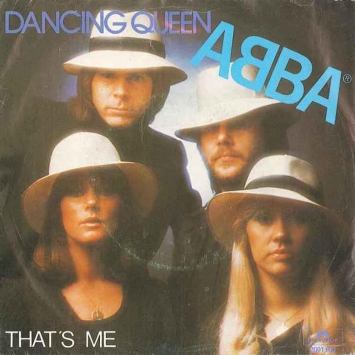 Juke - Box Single (1976) ABBA - Dancing Queen., Cd's en Dvd's, Vinyl | Pop, Gebruikt, 1960 tot 1980, Overige formaten, Ophalen of Verzenden