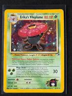 Erika's Vileplume - Gym Heroes - Holo Excellent (EX), Ophalen of Verzenden, Gebruikt, Losse kaart, Foil