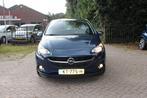 Opel Corsa 1.0 Turbo Edition, Airco, Cruise, 59989km+Nap, Voorwielaandrijving, Stof, Gebruikt, Blauw