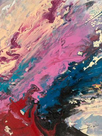 Abstract Schilderij door D. Ben, Mannheim beschikbaar voor biedingen
