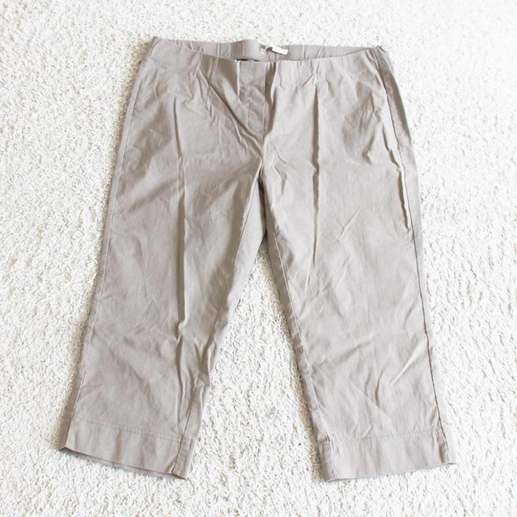 Stehmann Broek (Maat 46) - 531 € 25,-, Kleding | Dames, Broeken en Pantalons, Zo goed als nieuw, Maat 46/48 (XL) of groter, Beige